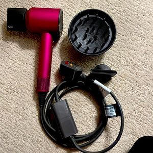 Dyson hair dryer- gently used.